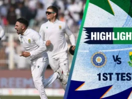 India vs South Africa 1st Test Match Highlights india vs south africa 1st test highlights