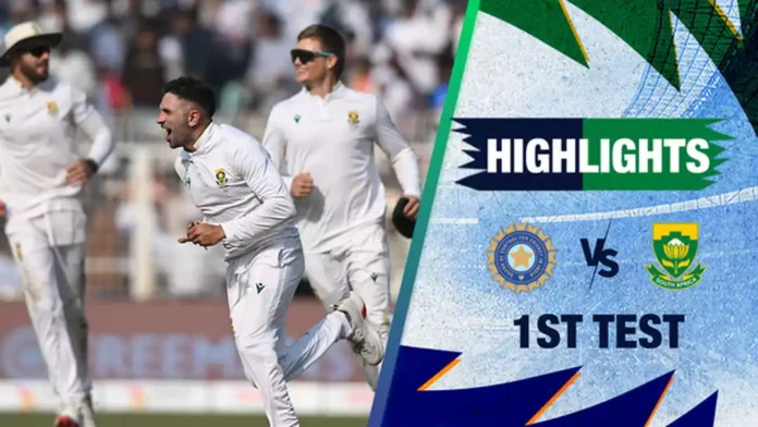 india vs south africa 1st test highlights
