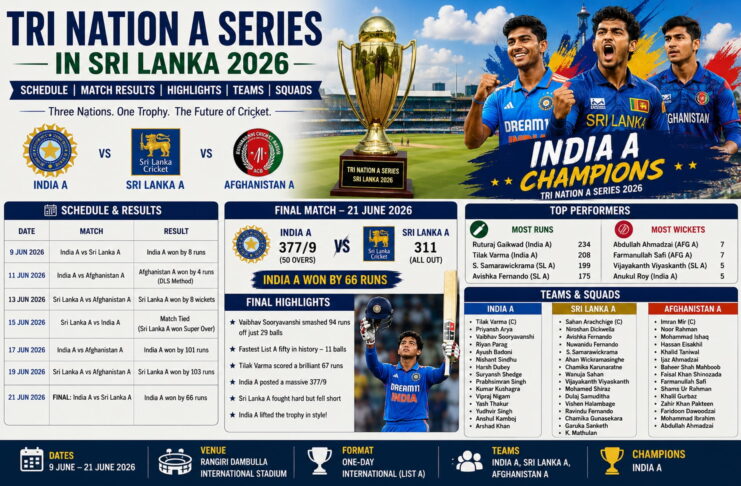 Tri Nation A Series in Sri Lanka 2026